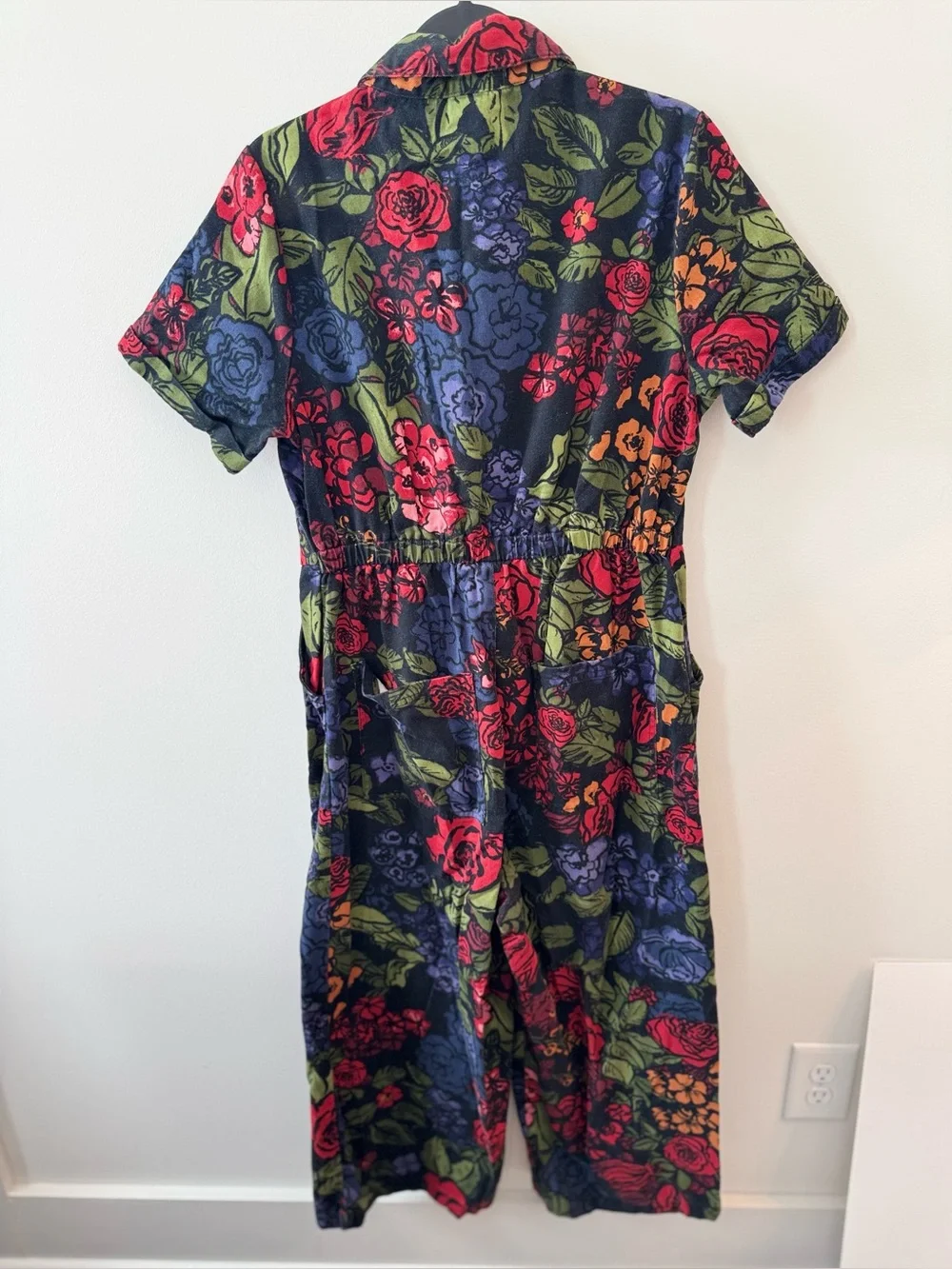 Lucy & Yak Organic Cotton Jumpsuit in Maria Print - Picture 5 of 8